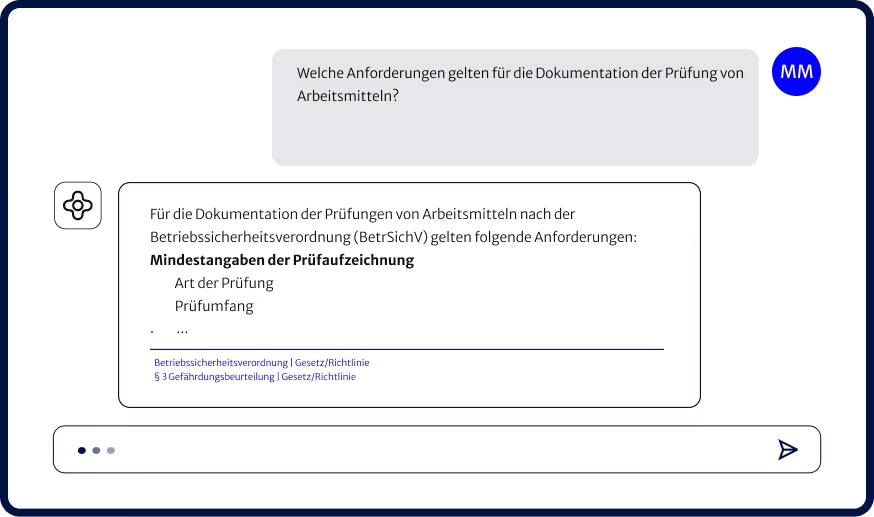 CoPilot Arbeitsschutz Antworten verfeinern
