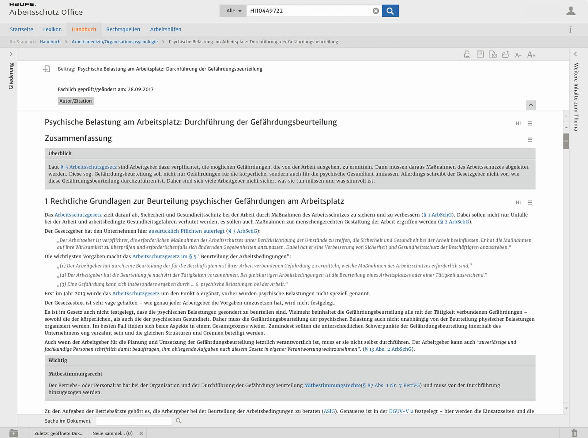 Screenshot: Sparen Sie Zeit