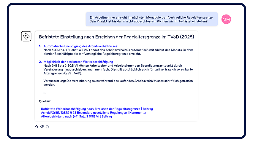 Antworten verfeinern