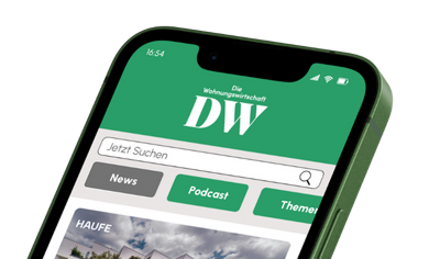 Wohnungs­wirtschaft App - Mobile Anwendung für Branchennews