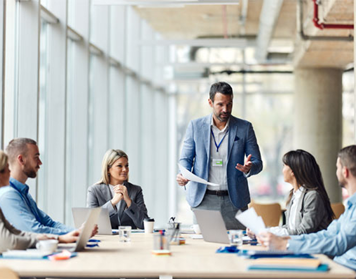 Übersichtliche Startseite