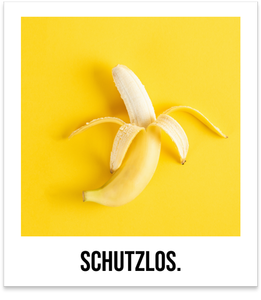 Sofortbild: Banane.
