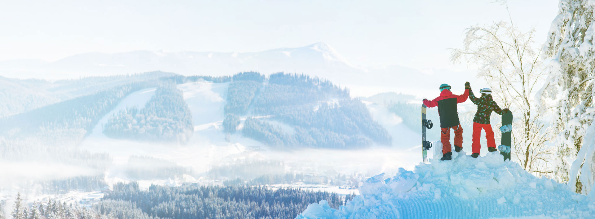 Kinder im Schnee