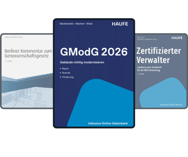 Fachbücher und digitale Handbücher für Immobilienverwaltungen