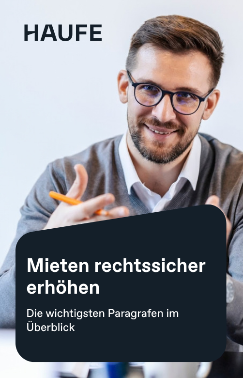 Tablet mit Whitepaper zur Mietminderung