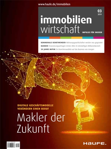 Cover immobilienwirtschaft Ausgabe 2020 / 02