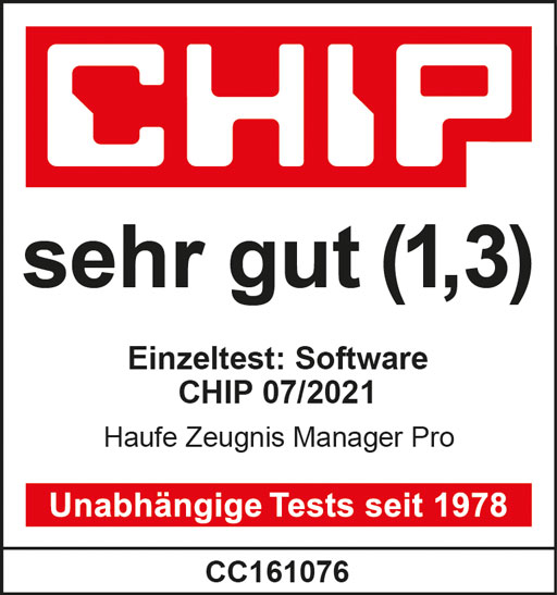 Testsieger-Logo Chip