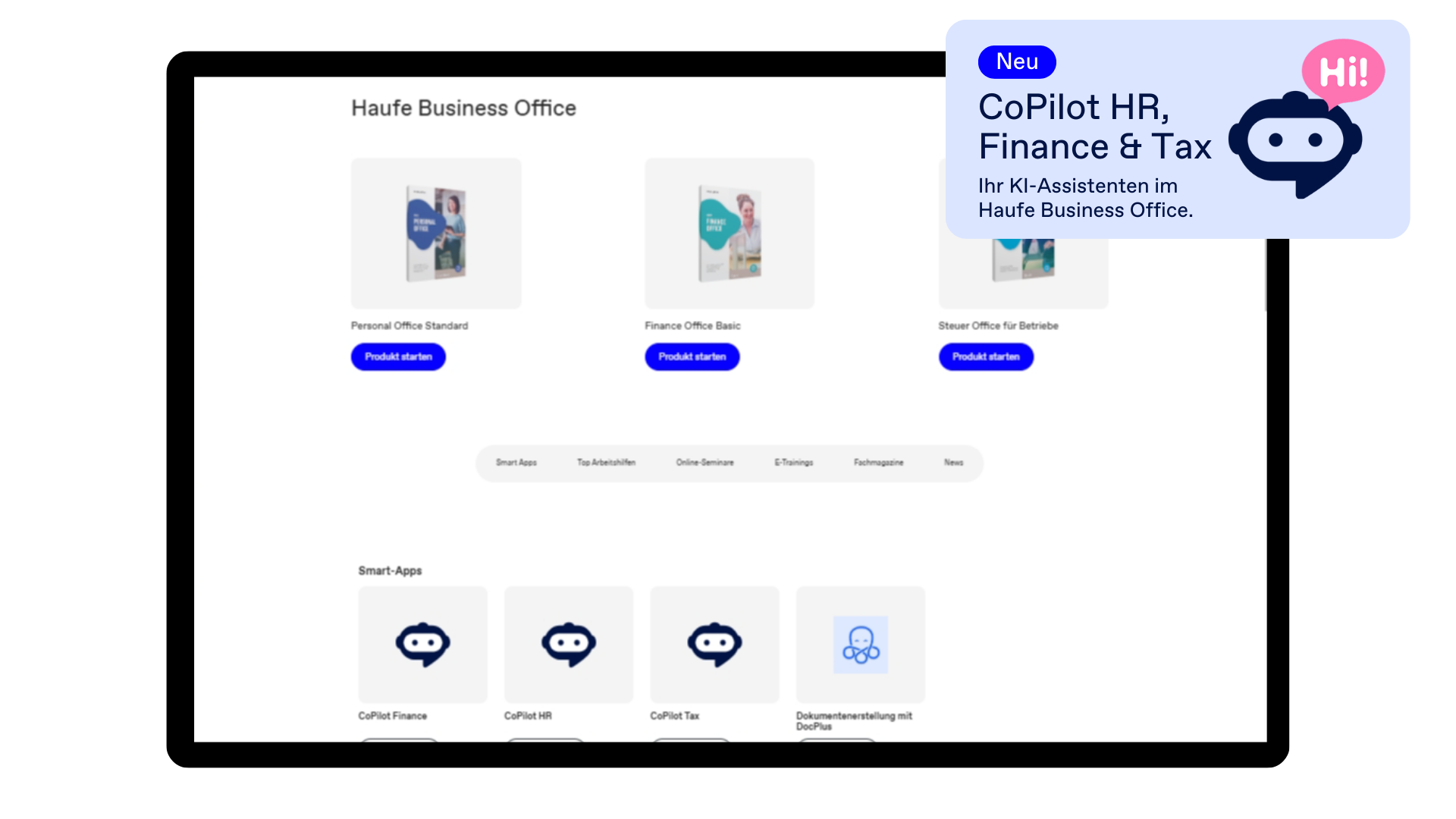 Haufe Business Office - Ihre Basis-Fachdatenbank für Personal, Rechnungswesen und Steuern