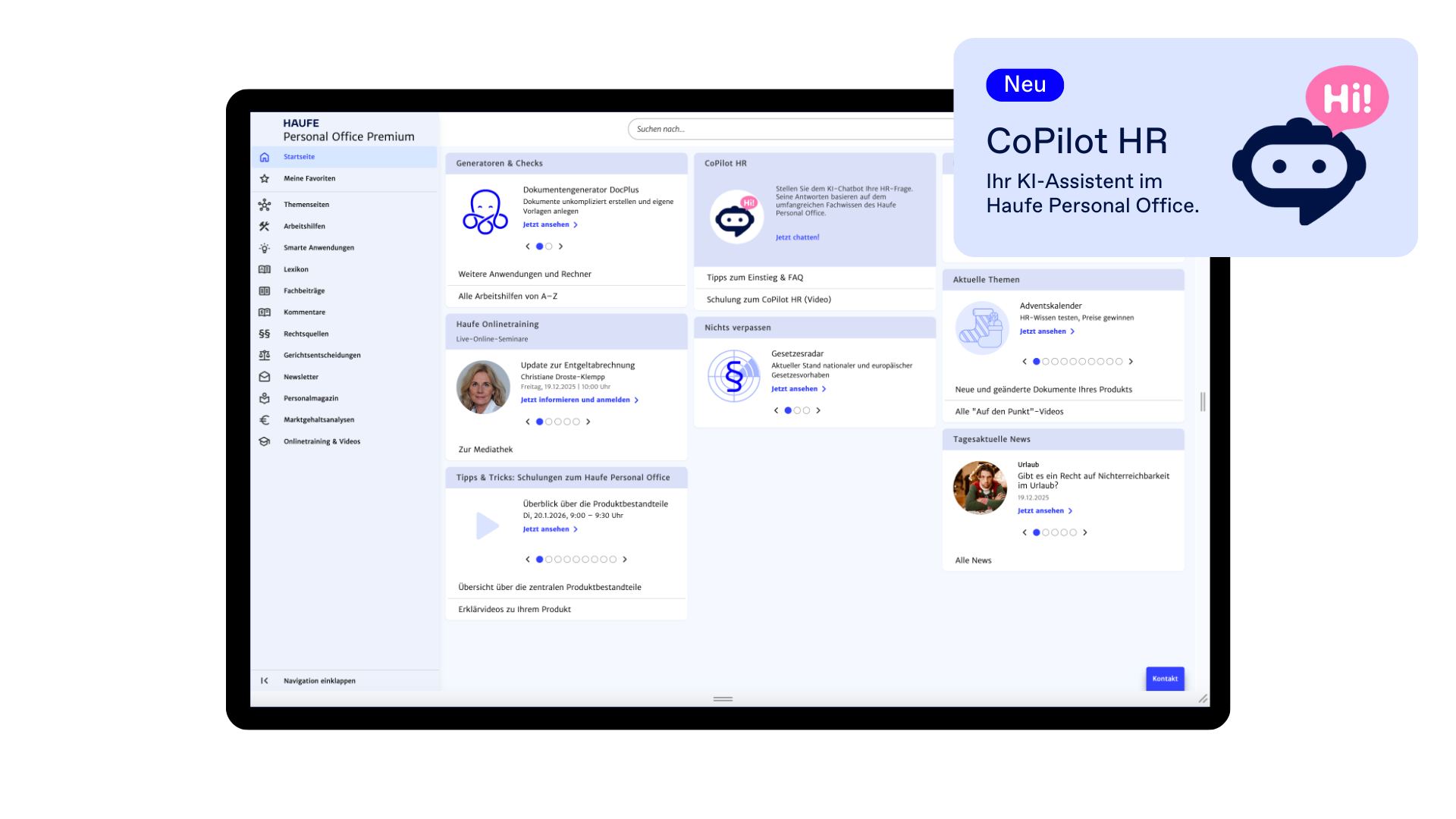 Haufe Personal Office Premium - Das Premium-Paket für erfolgreiche Personalarbeit