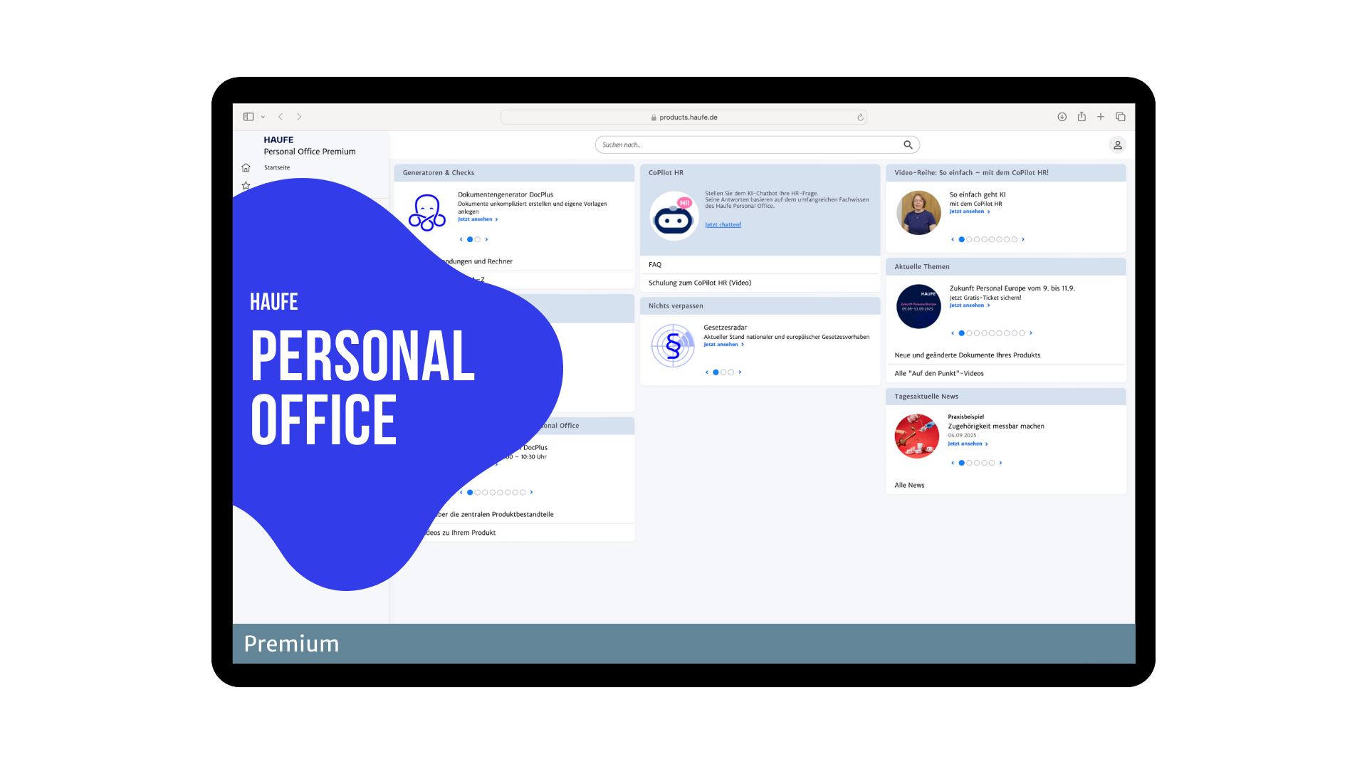 Haufe Personal Office Premium - Das Premium-Paket für erfolgreiche Personalarbeit