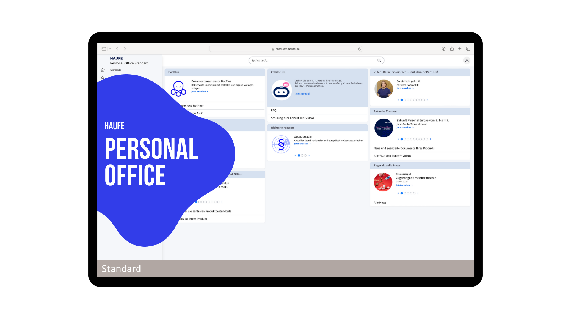 Haufe Personal Office Standard - Das Basis-Paket für erfolgreiche Personalarbeit