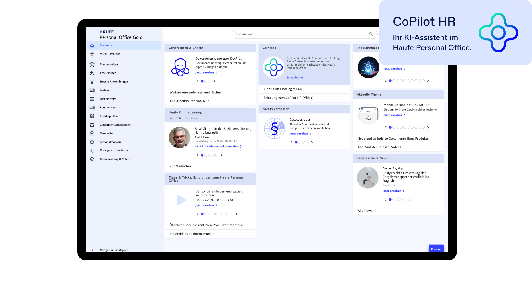 Haufe Personal Office Gold - Das Gold-Paket für erfolgreiche Personalarbeit