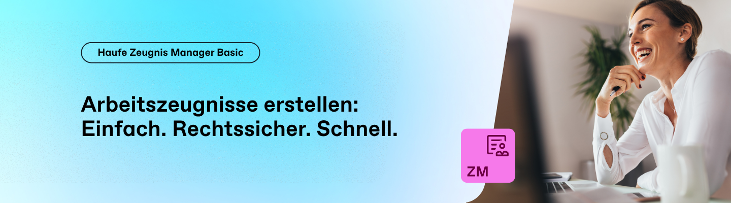 Haufe Zeugnis Manager Basic