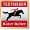 Testsieger roter Reiter